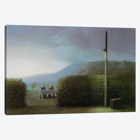 Office For Travel And Visit Affairs Canvas Print #MCS60} by Michael Sowa Art Print