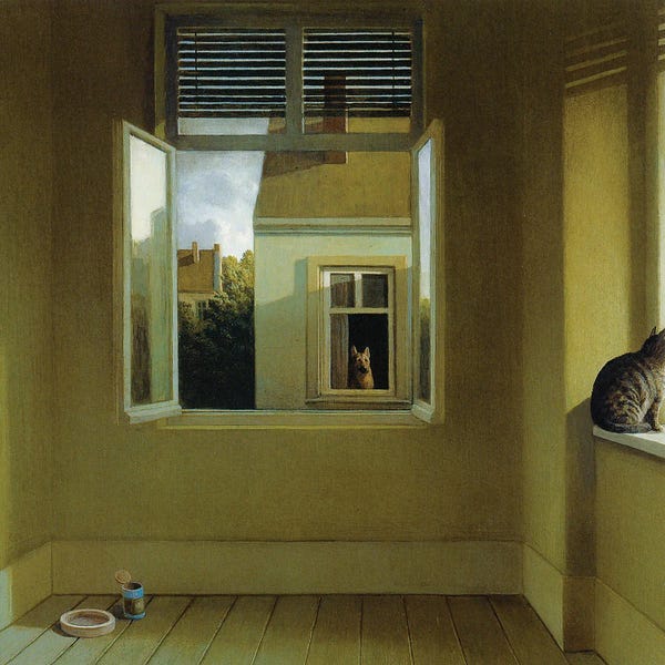 Windows: Summer Evening Melancholy by Michael Sowa