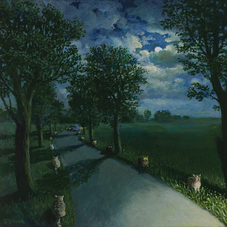 Track Assistants by Michael Sowa wall art