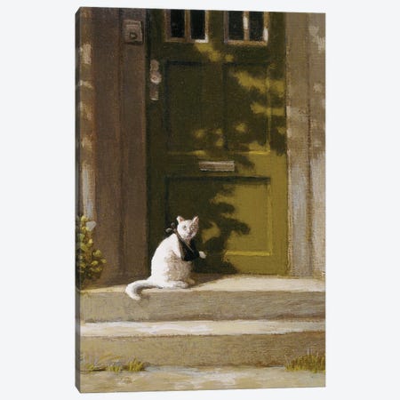 Wounded Cat Canvas Print #MCS74} by Michael Sowa Canvas Print