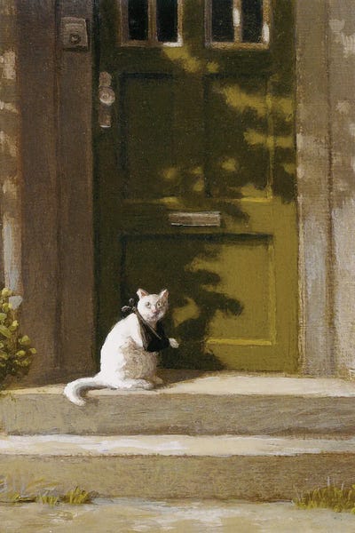 Doors: Wounded Cat by Michael Sowa