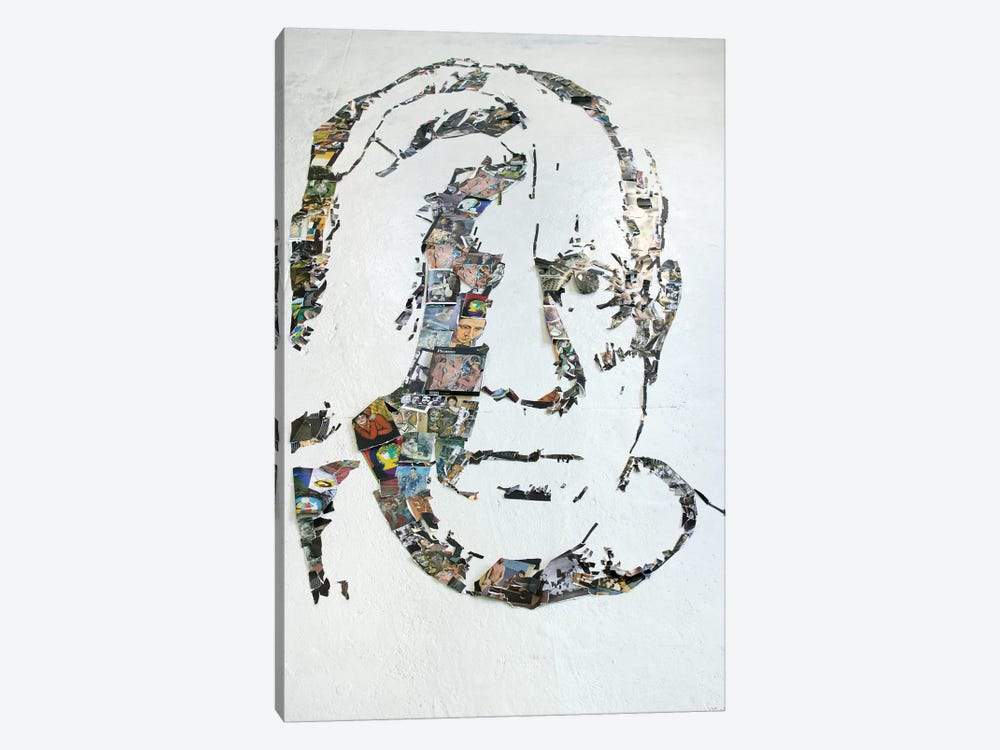 Pablo Picasso 3D Portrait by Mr. Copyright 1-piece Art Print