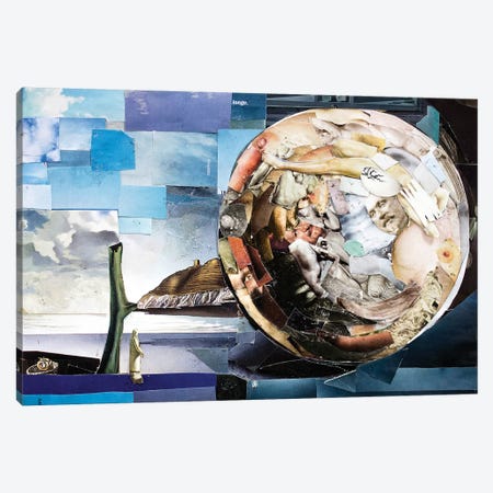Sphere Of Transcendence Collage Canvas Print #MCT23} by Mr. Copyright Canvas Wall Art