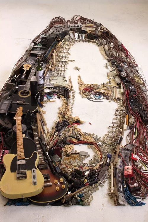 Eddie Vedder 3D Portrait