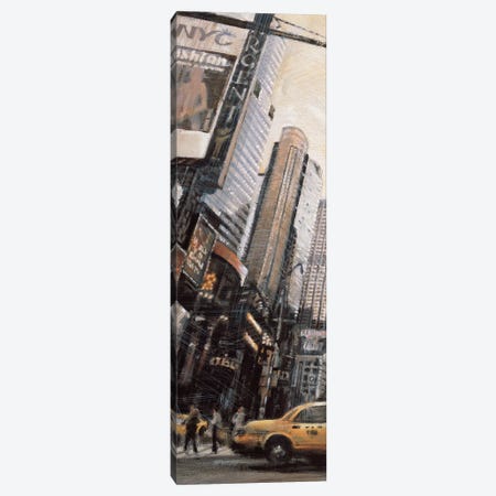 Times Square I Canvas Print #MDA13} by Matthew Daniels Canvas Art Print