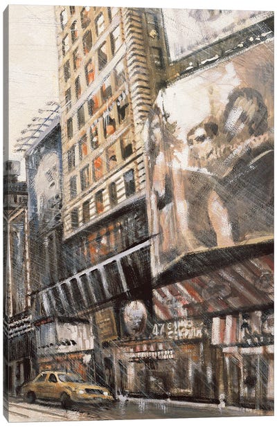Times Square III Canvas Art Print