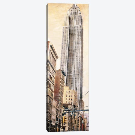 The Empire State Building Canvas Print #MDA16} by Matthew Daniels Canvas Wall Art