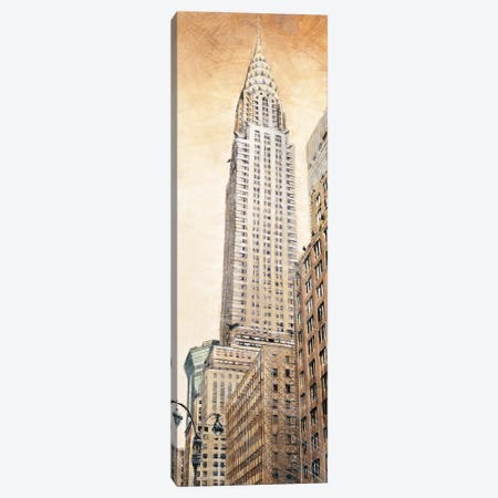 The Chrysler Building Canvas Print #MDA17} by Matthew Daniels Canvas Wall Art