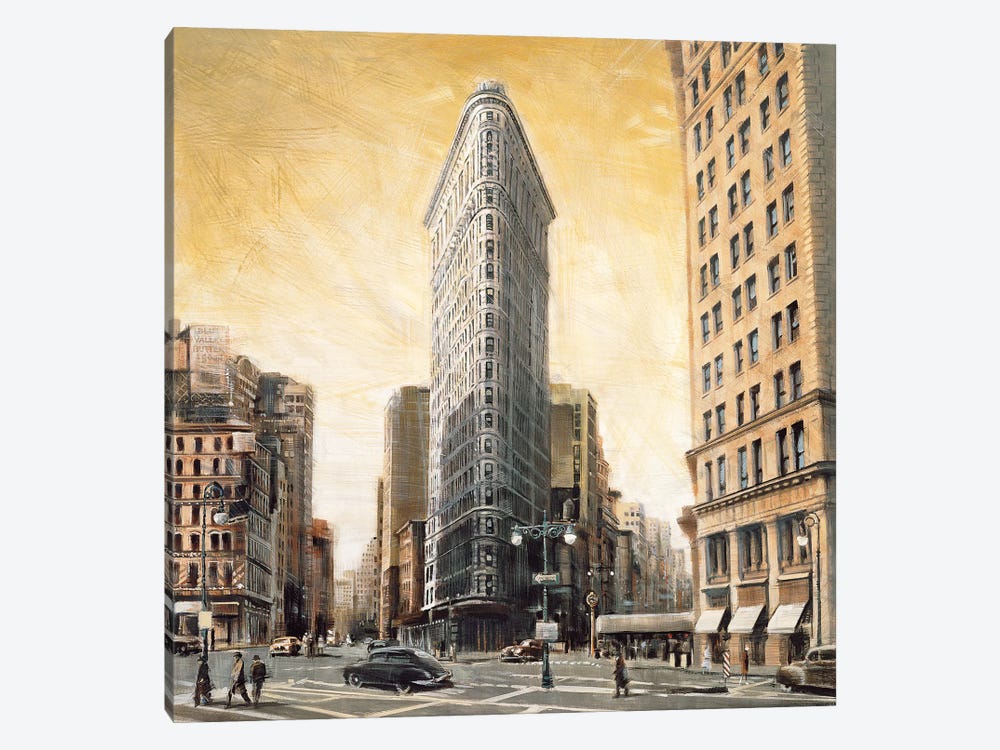 The Flatiron Building by Matthew Daniels 1-piece Art Print