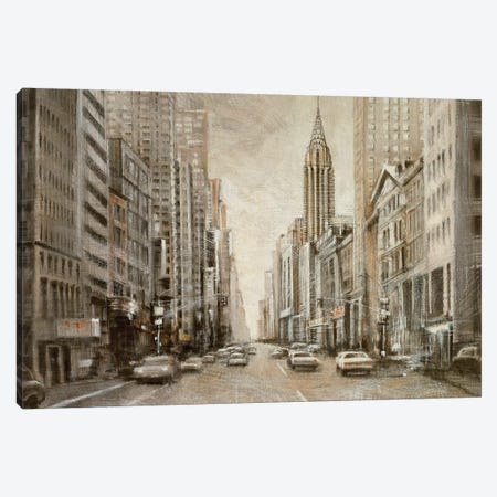 To the Chrysler Building Canvas Print #MDA7} by Matthew Daniels Canvas Art