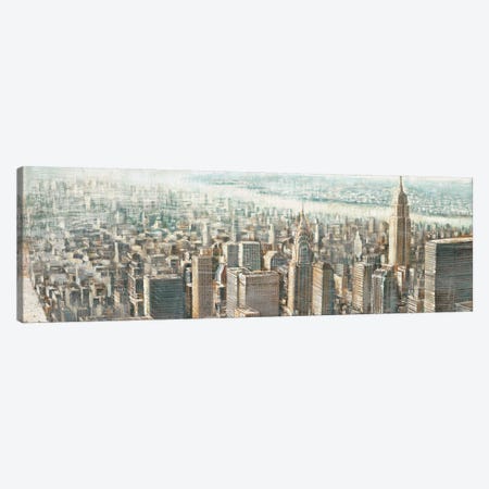 City View of Manhattan Canvas Print #MDA8} by Matthew Daniels Canvas Art Print