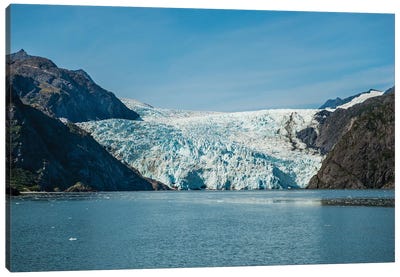 Holgate Glacier, Harding Icefield, Kenai Fjords National Park, Alaska, USA. Canvas Art Print