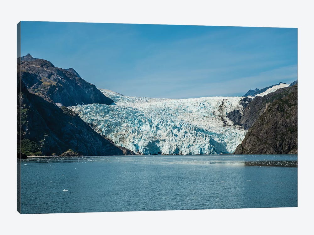Holgate Glacier, Harding Icefield, Kenai Fjords National Park, Alaska, USA. by Michael DeFreitas 1-piece Canvas Print