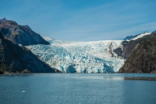 Michael DeFreitas: Holgate Glacier, Harding Icefield, Kenai Fjords National Park, Alaska, USA. by Michael DeFreitas