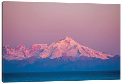 Mount Redoubt, Lake Clark National Park and Preserve, Alaska, USA. Canvas Art Print