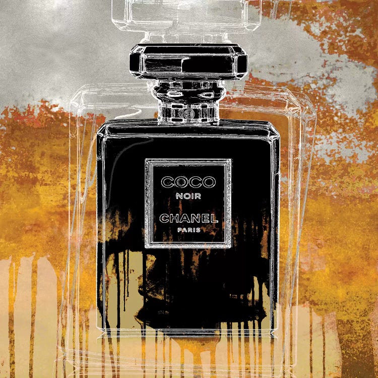 Noir On Amber by Madeline Blake wall art
