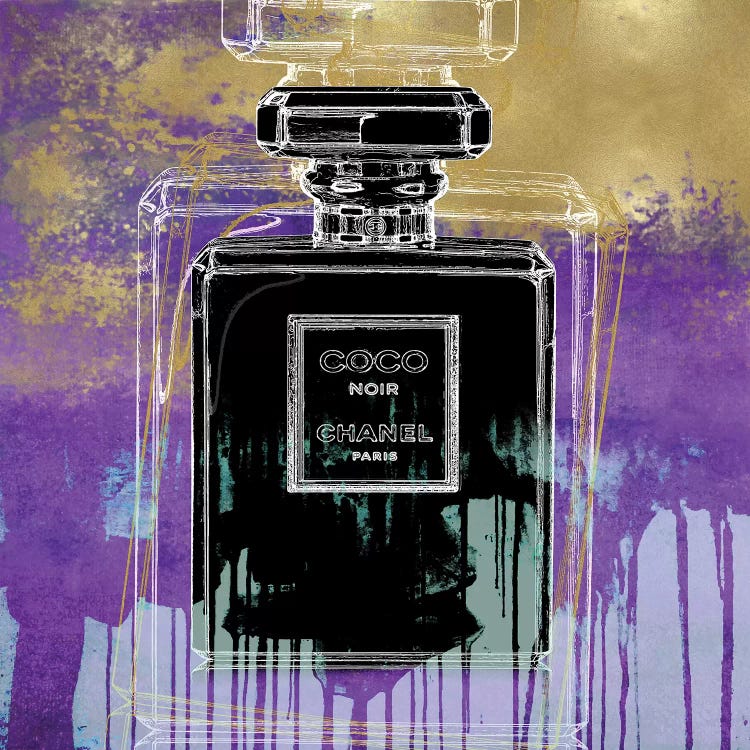 Noir On Purple by Madeline Blake wall art