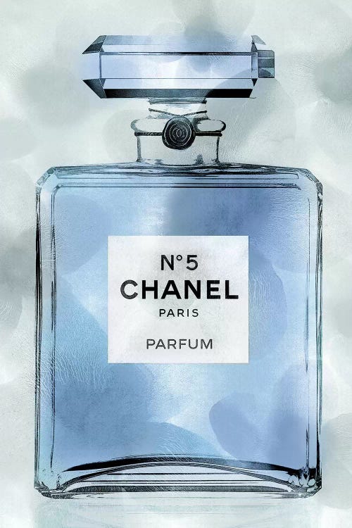 Blue Perfume Bottle