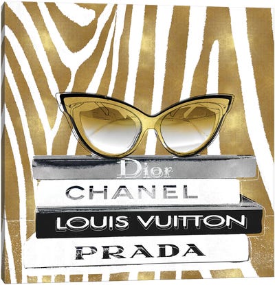 Designer Sunglasses I Canvas Art Print - Chanel Art