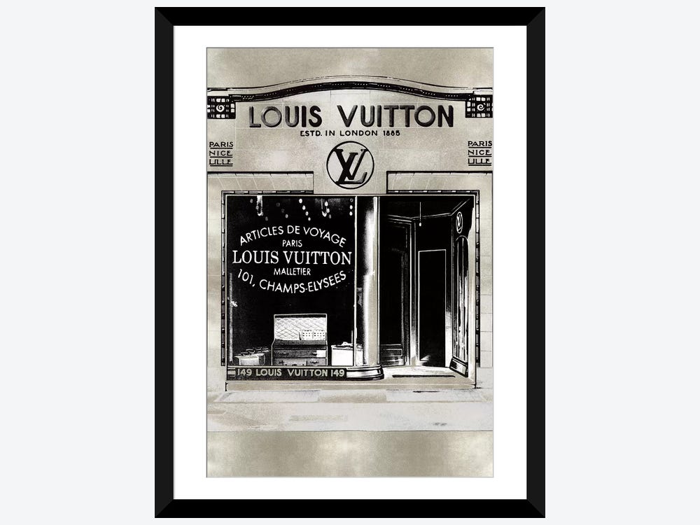 SHOP Louis Vuitton Designer B&W Photography Art Print or Poster