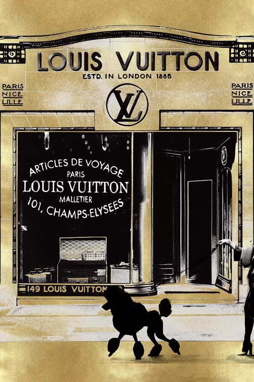 Louis Vuitton - Malletier A Paris, Original Vintage Poster