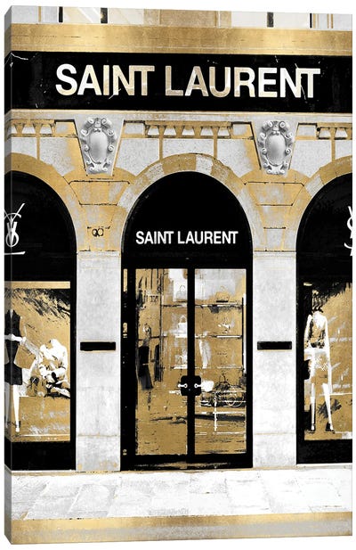 Designer Entrance VII Canvas Art Print - Yves Saint Laurent Art