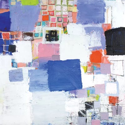 Deep Blue by Michelle Daisley Moffitt framed canvas print