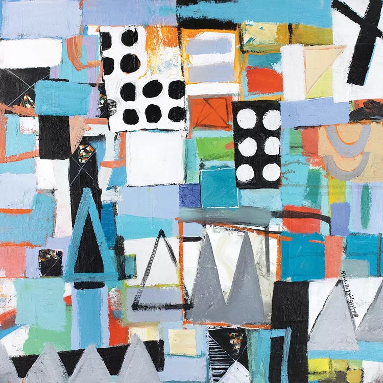 Mountain Range by Michelle Daisley Moffitt wall art