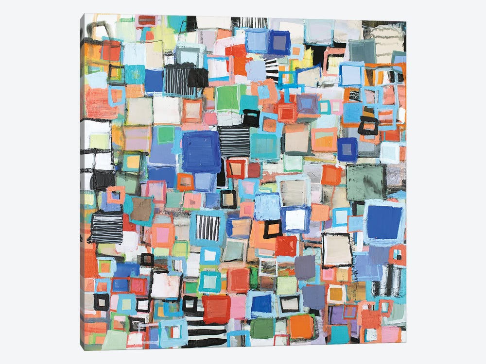 Stacked by Michelle Daisley Moffitt 1-piece Canvas Wall Art