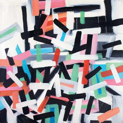 Camouflage by Michelle Daisley Moffitt framed canvas print