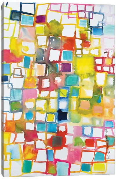 Color Block Canvas Art Print - Michelle Daisley Moffitt
