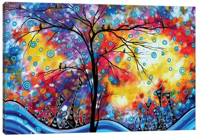 Worlds Away Canvas Art Print - 3-Piece Tree Art