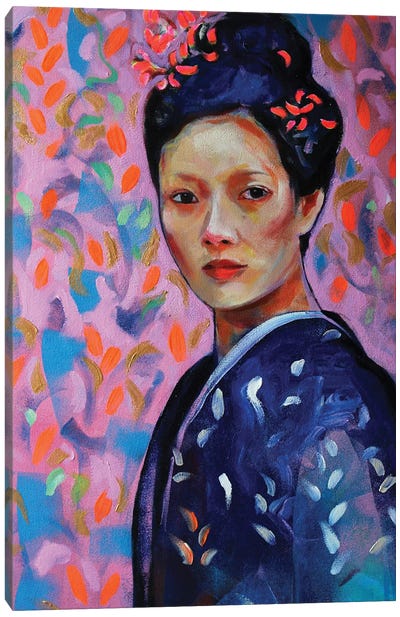 Gheisa Canvas Art Print - Geisha