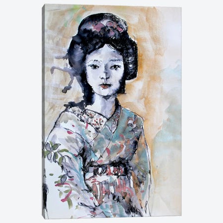 Geisha I Canvas Print #MDP17} by Marina Del Pozo Art Print
