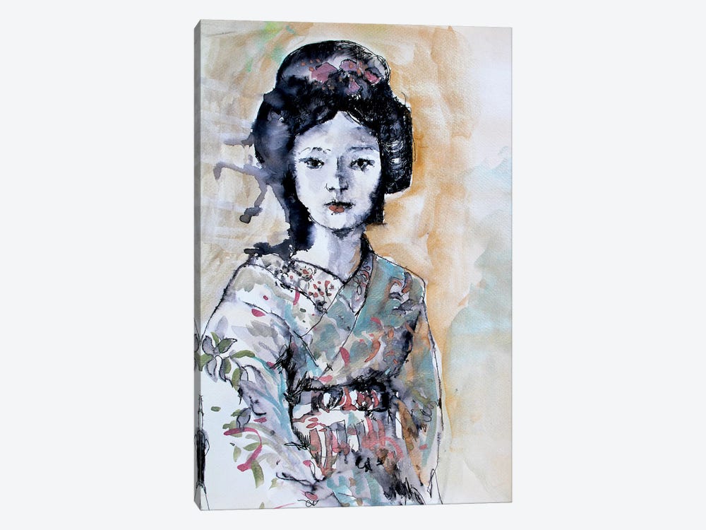 Geisha I by Marina Del Pozo 1-piece Canvas Wall Art