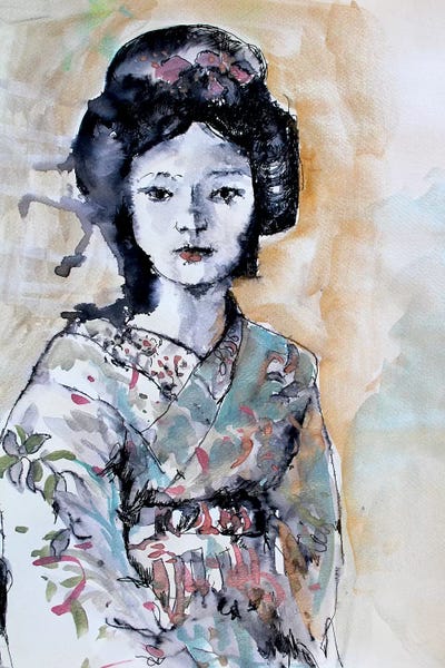Japanese Culture: Geisha I by Marina Del Pozo