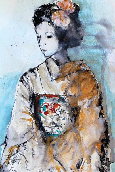 Marina Del Pozo: Geisha II by Marina Del Pozo