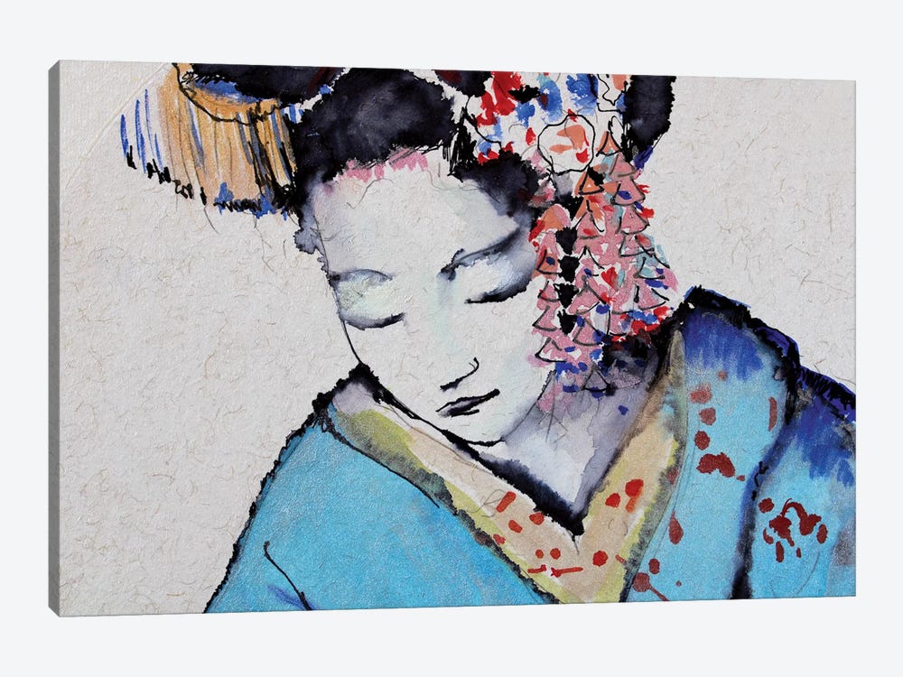 Little Geisha I by Marina Del Pozo 1-piece Canvas Art Print