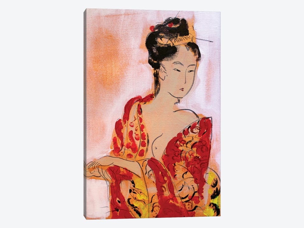 Little Geisha III by Marina Del Pozo 1-piece Canvas Art