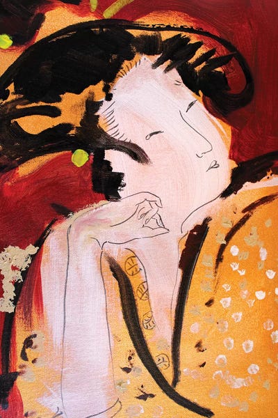 Japanese Culture: Little Geisha IV by Marina Del Pozo