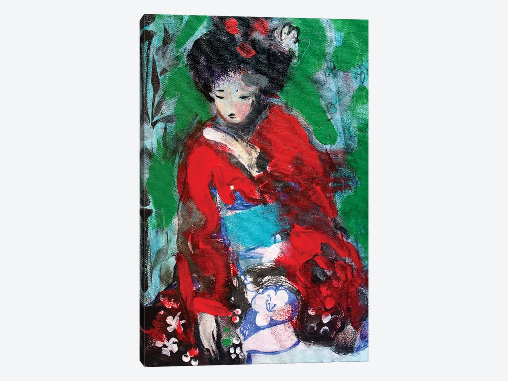 Little Geisha Number I by Marina Del Pozo 1-piece Canvas Wall Art