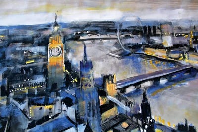 London by Marina Del Pozo framed wall art