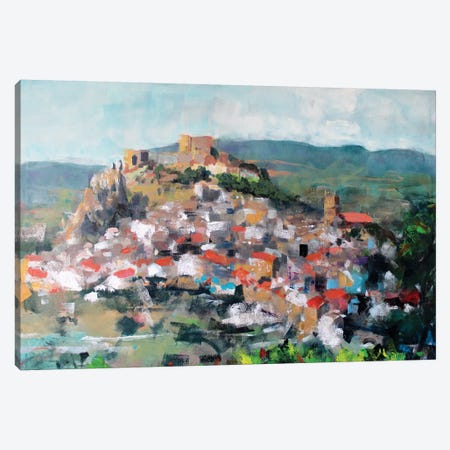 Old Town Canvas Print #MDP45} by Marina Del Pozo Canvas Artwork