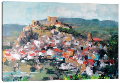 Old Town Canvas Art Print - Marina Del Pozo