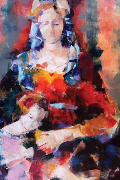 Marina Del Pozo: Orange Madonna by Marina Del Pozo