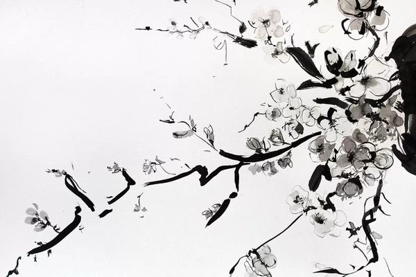 Land Of The Rising Sun: Sumi-E by Marina Del Pozo