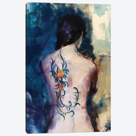 Tattoo Canvas Print #MDP58} by Marina Del Pozo Canvas Artwork