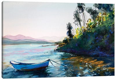 The Boat Canvas Art Print