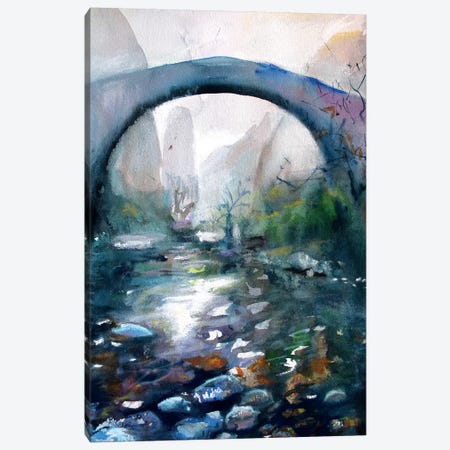 The Bridge III Canvas Print #MDP63} by Marina Del Pozo Art Print