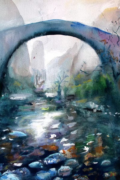 Marina Del Pozo: The Bridge III by Marina Del Pozo